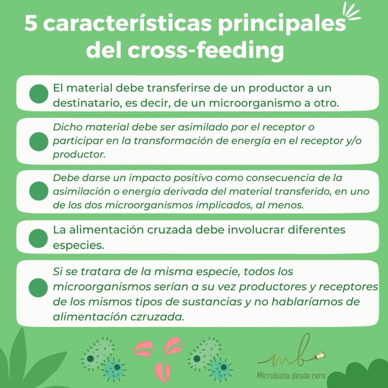 Infografía sobre el cross feeding