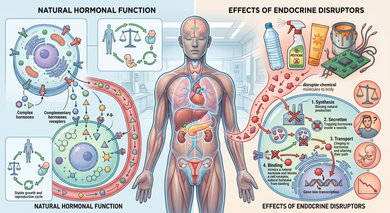 Los disruptores endocrinos, un potencial peligro con el que convivimos
