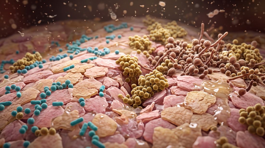 La disbiosis en la microbiota de la piel