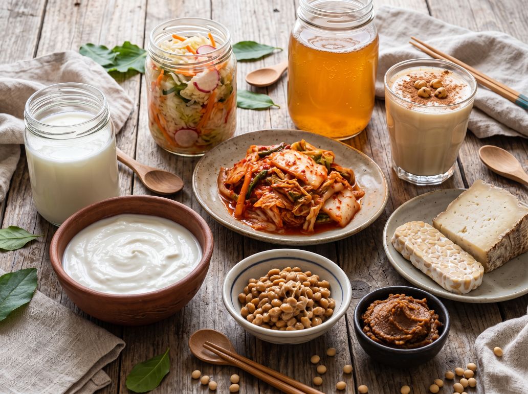 Los alimentos fermentados no son probióticos, pero si beneficiosos